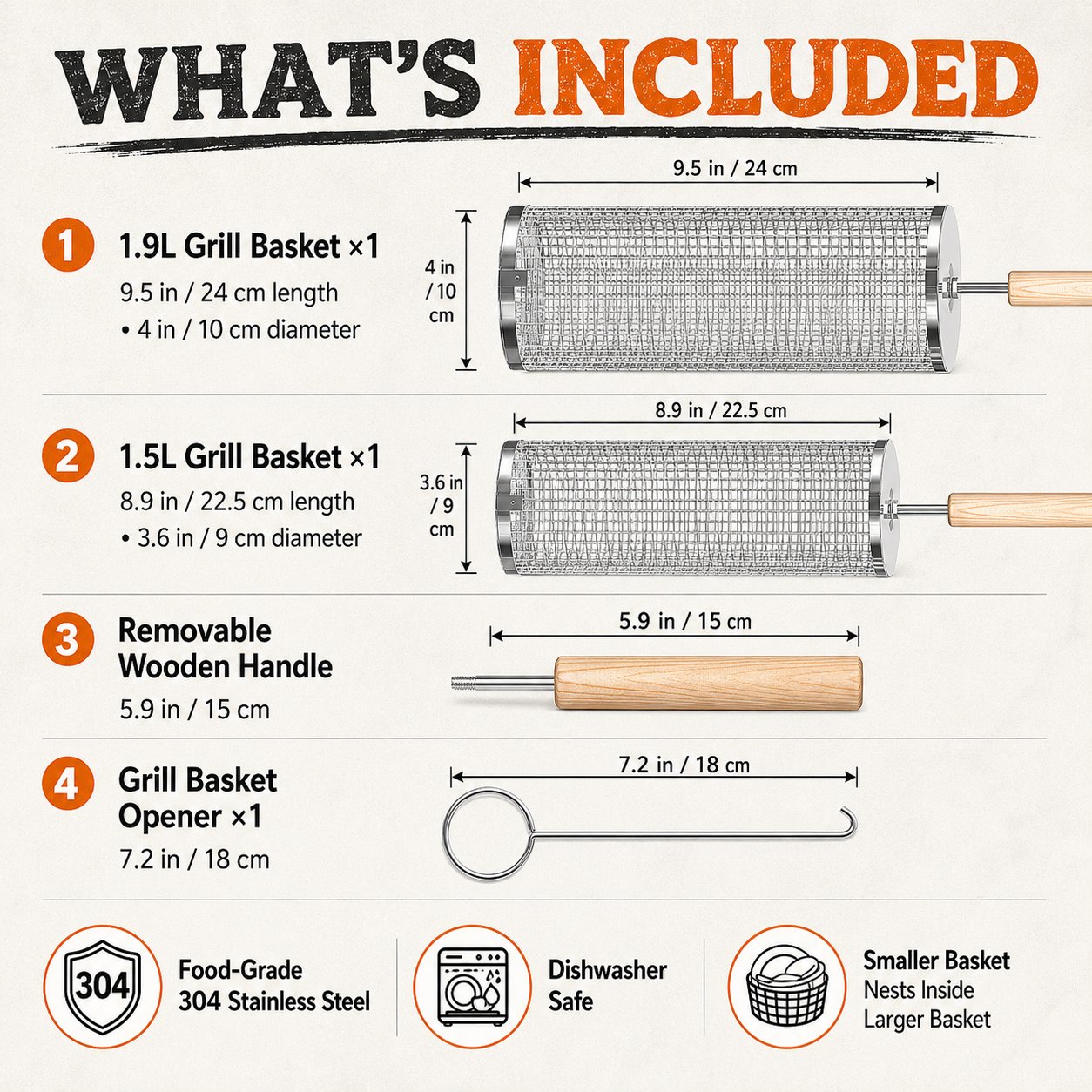 š¢ Rolling Grill Baskets | No More Burnt Veggies - Grill Perfectly Every Time! š„