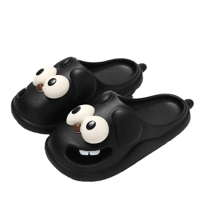 3D Big Eye Dog Tongue Kiss Slippers🤪