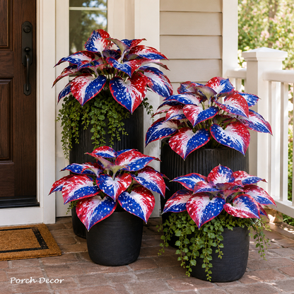 🔥Last Day 60% OFF🔥UV Resistant Artificial Independence Day Hosta Flowers🇺🇸