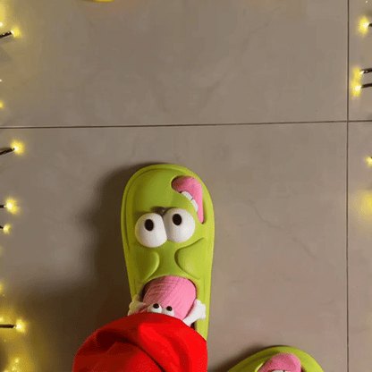 3D Big Eye Dog Tongue Kiss Slippers🤪