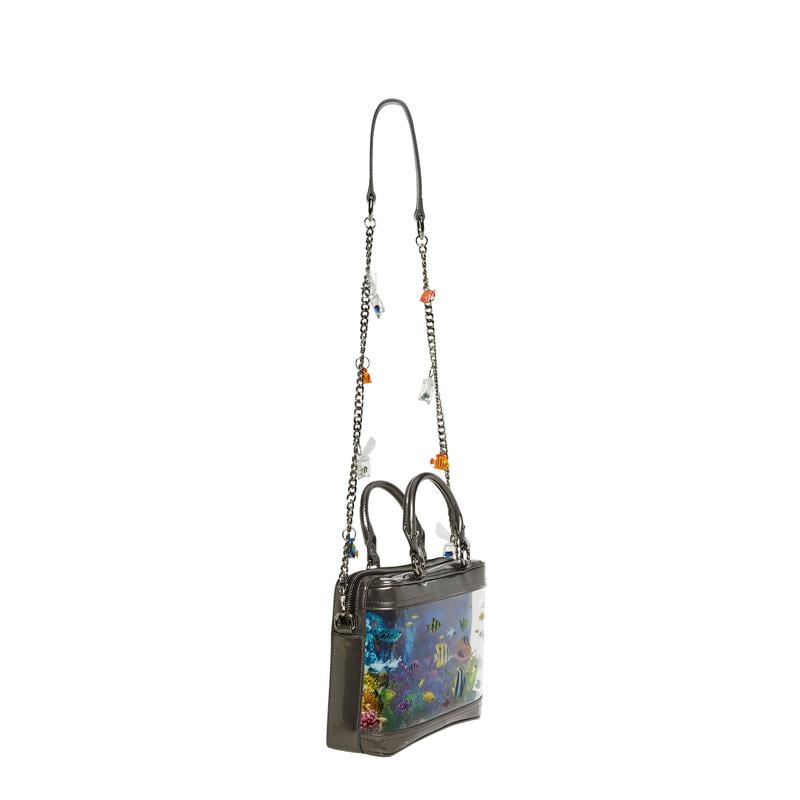 🌊 🐠Aquarium Inspired Bag – Transparent Ocean-Themed Shoulder Bag with Coral Reef Design