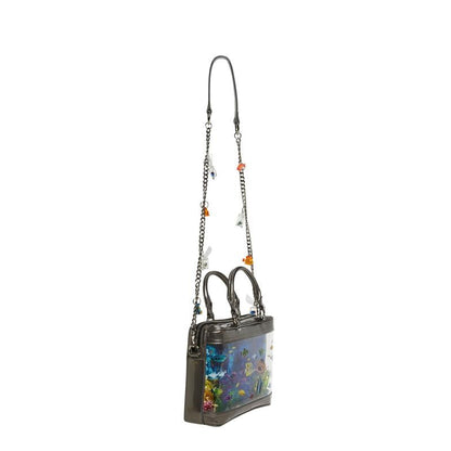 🌊 🐠Aquarium Inspired Bag – Transparent Ocean-Themed Shoulder Bag with Coral Reef Design