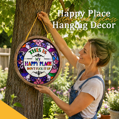 🤣This Is My Happy Place Hanging Sign