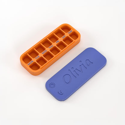 Personalized Name Weekly Portable Pill Organizer for Unique and Love | JNSDec218
