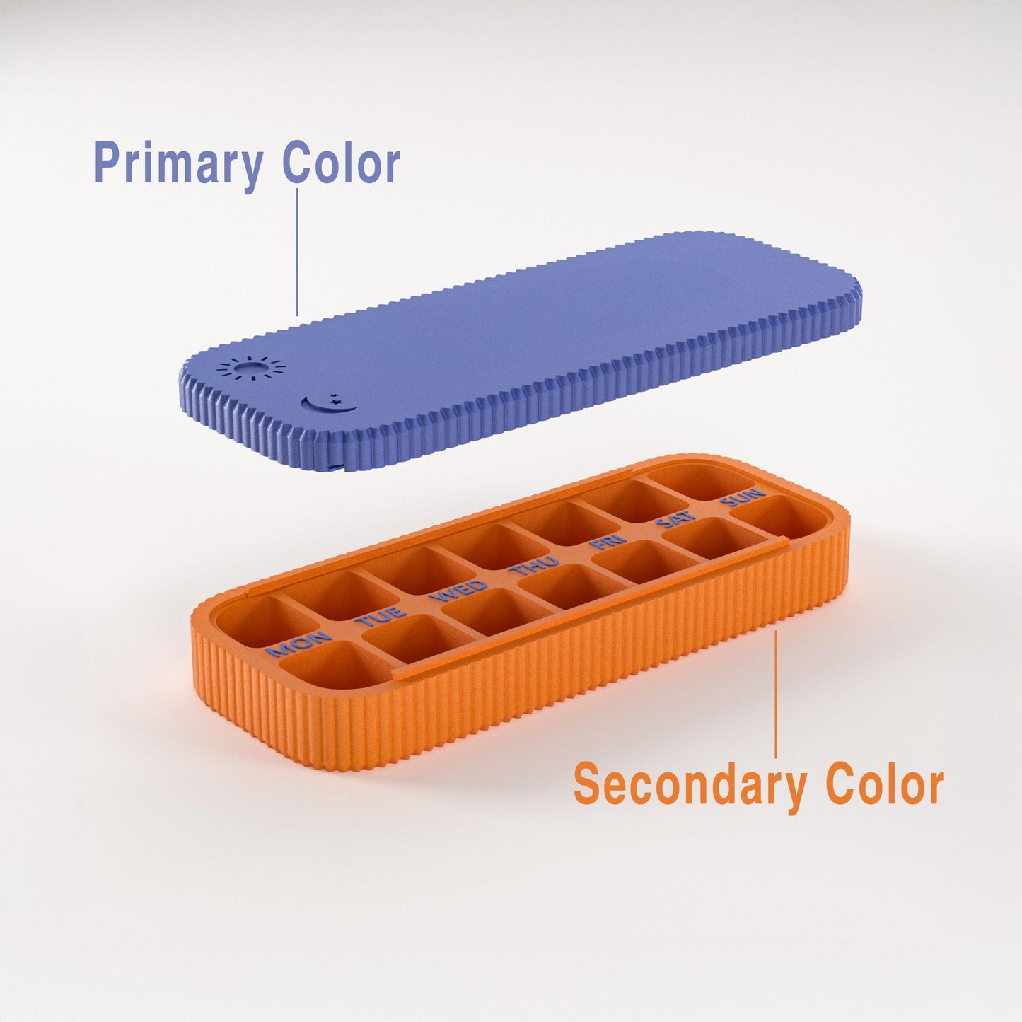 Personalized Name Weekly Portable Pill Organizer for Unique and Love | JNSDec218