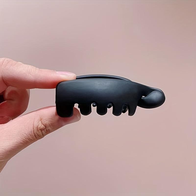 Mini Non-Slip Banana Hair Clips (4PCS) – Lightweight Hair Claw for Thin/Fine Hair Ponytails & Buns