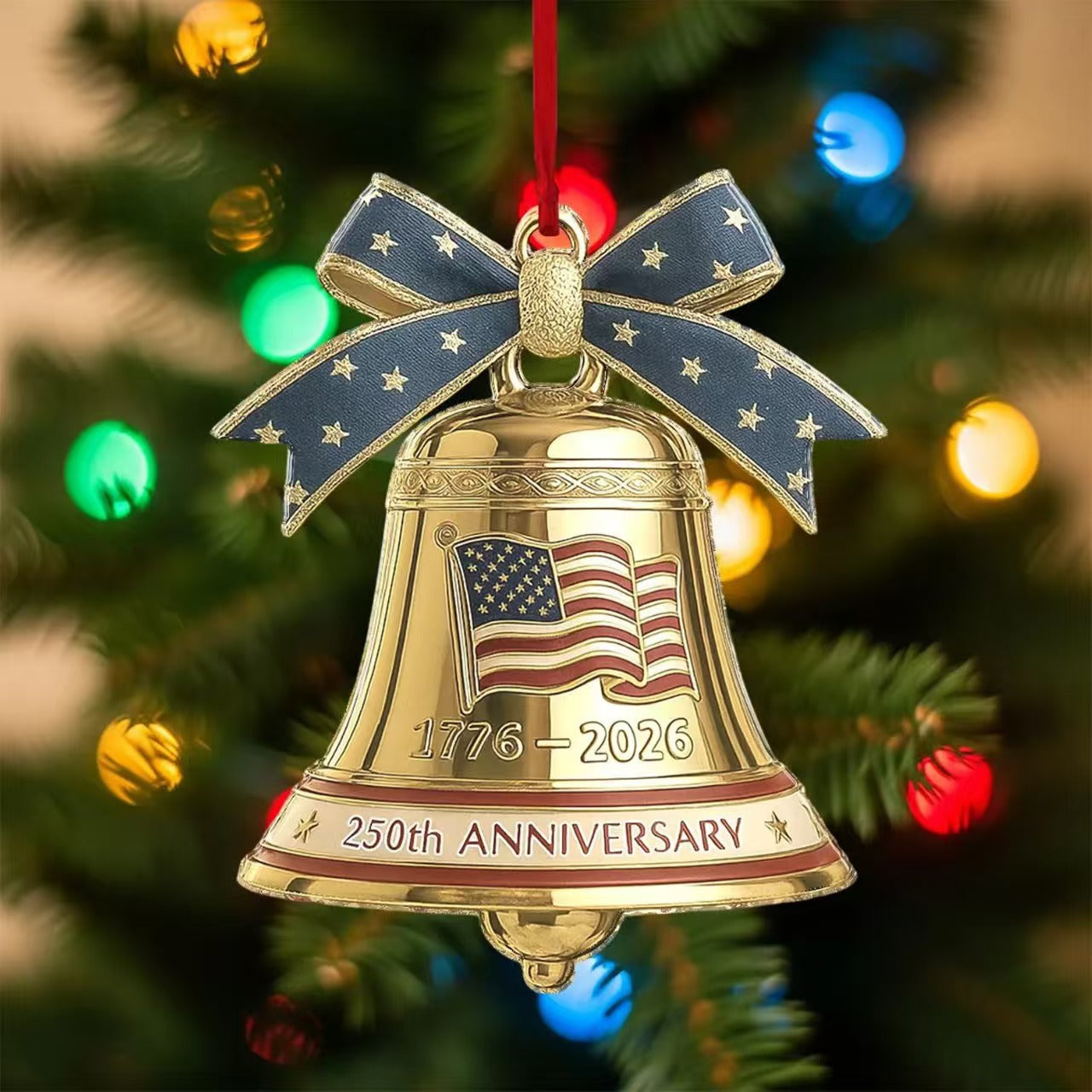 🔥Last Day: 49% OFF🔔United States 250th Anniversary Bell Ornament