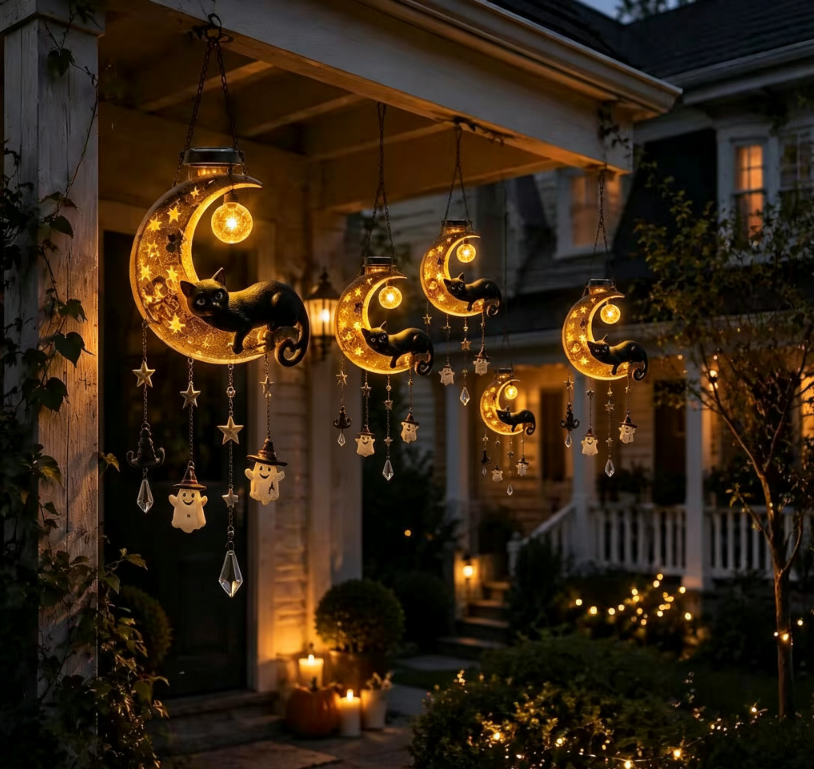 🎃🔥 Flash Sale 50% OFF🔥 Solar Hanging Halloween Light | Create an Enchanting Haunted Garden Atmosphere