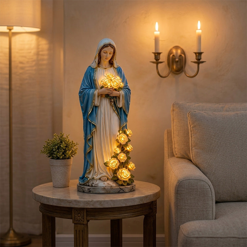 Our Lady Prayer Garden Light