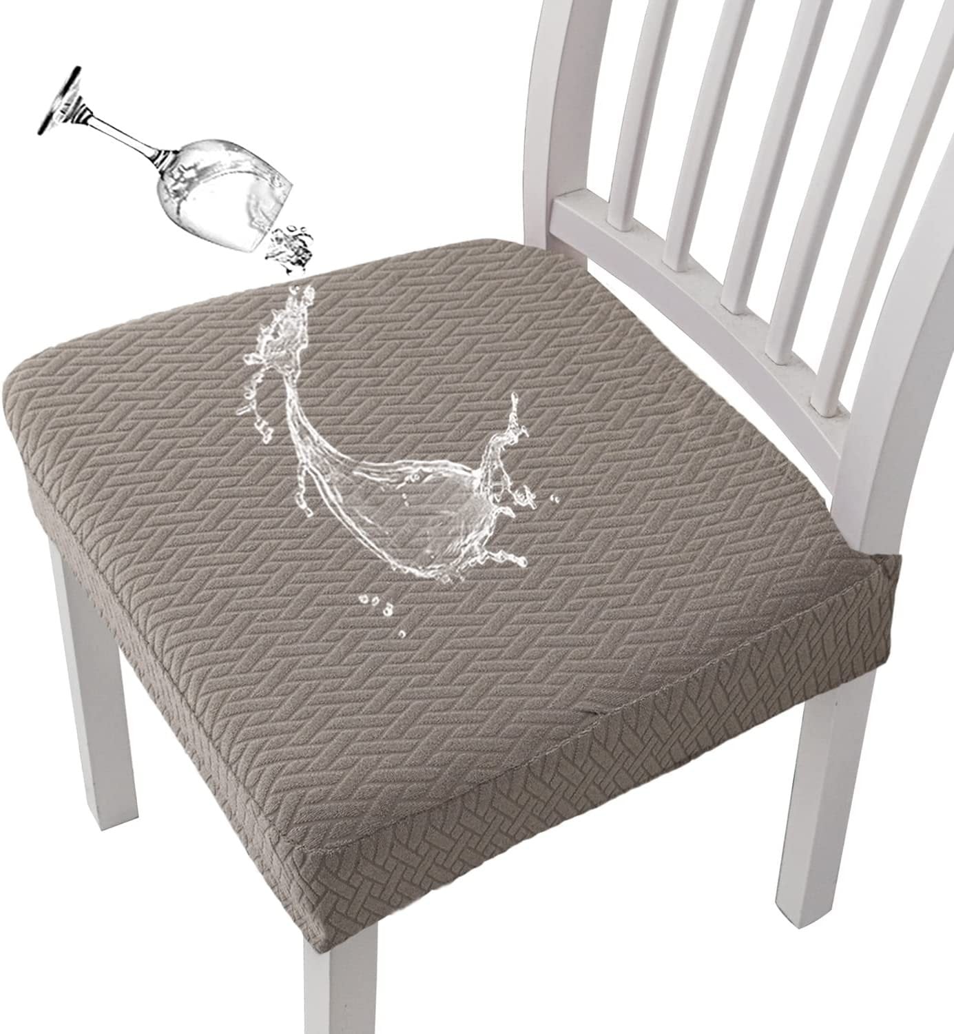 🎅🔥 Waterproof Jacquard Chair Covers! Durable, Stylish & Easy-Clean 🪑✨