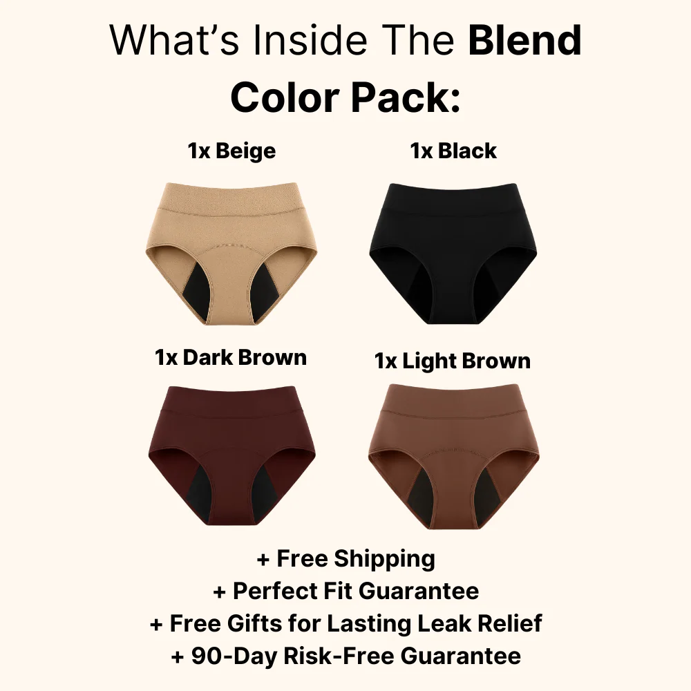 💖♀️Last Day 50% OFF|Trovehand 100% Leak-Proof Underwear 4-pack