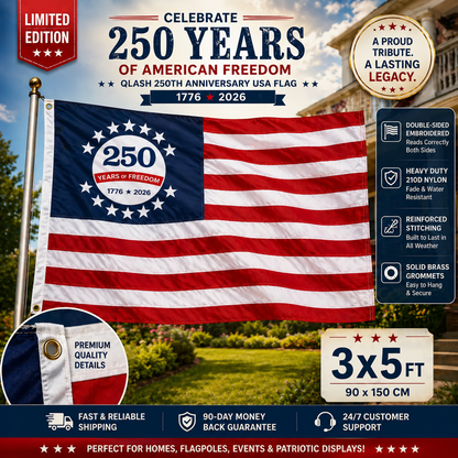 Last Day 50% OFF🔥250th Anniversary USA Commemorative Flag (3x5 Ft)