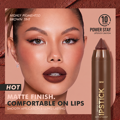 Mauve Matte Brown Lip Liner & Lipstick Combo