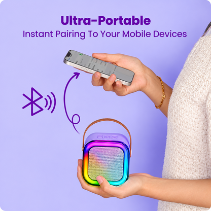 Wireless Karaoke Speaker with Wireless Microphone
