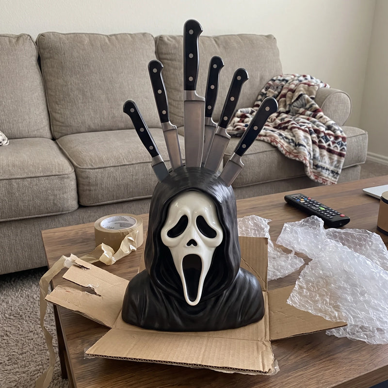 Customer photo of the knife holder