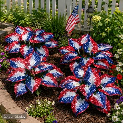🔥Last Day 60% OFF🔥UV Resistant Artificial Independence Day Hosta Flowers🇺🇸