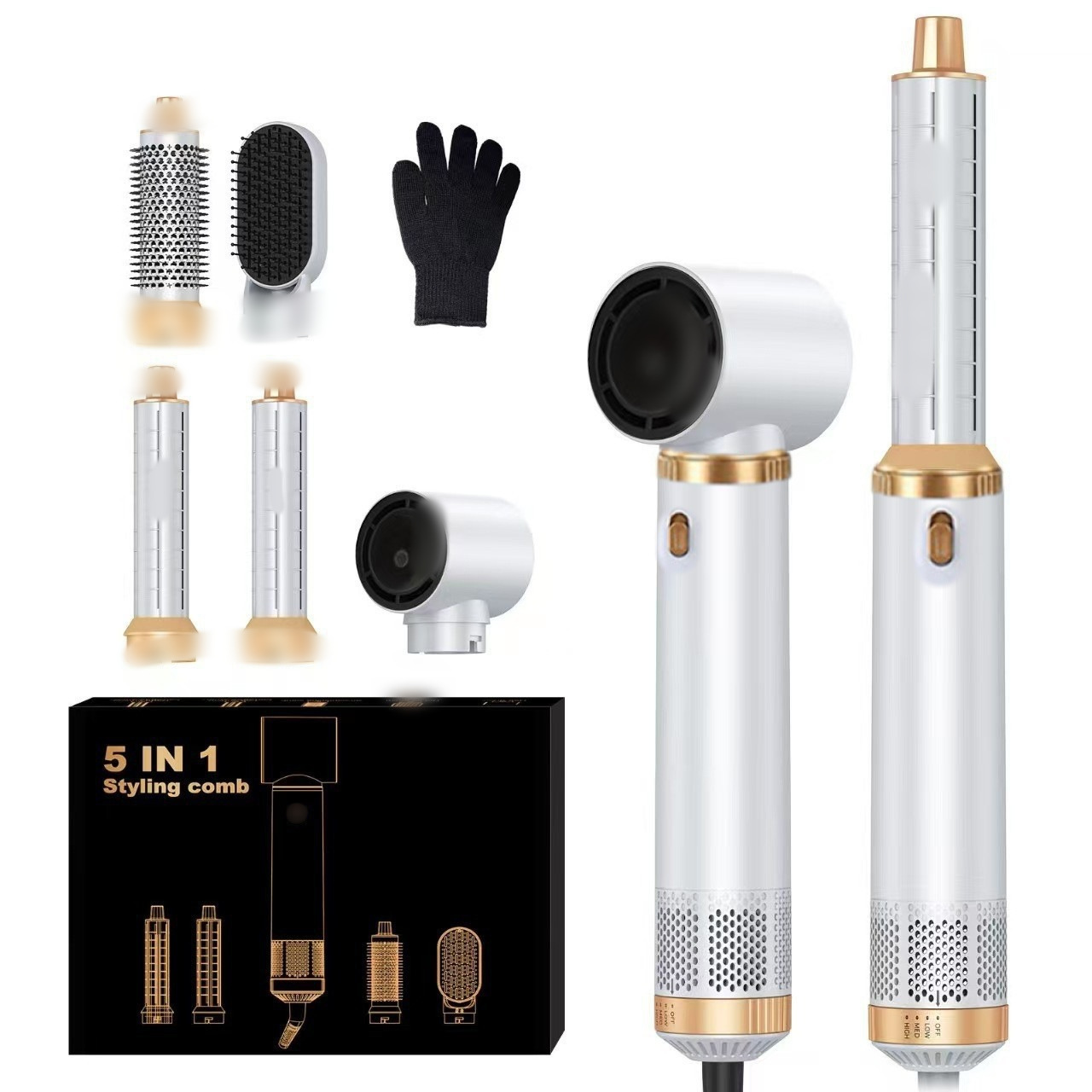 ✨ 5‑in‑1 Styling Blow‑Dry Brush – ALL Your Hair Needs in One Tool ⚡