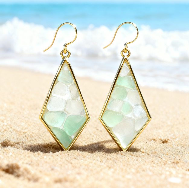 Shimmering Ocean Beauty Earrings✨