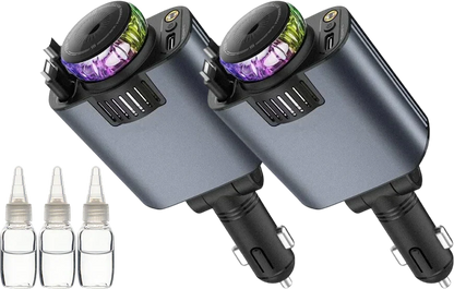 🔋⚡5-in-1 Charger & Aroma Diffuser & Starlight Ceiling
