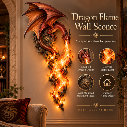 🔥Last Day 49% OFF -🐉 Trovehand  Wall Sconce – A Legendary Flame Awakens On Your Wall 🔥