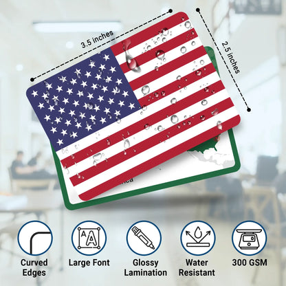 🌍245-Piece World Flags Flashcards Set – Fun Geography Learning Game for Kids & Adults with World Map 📚