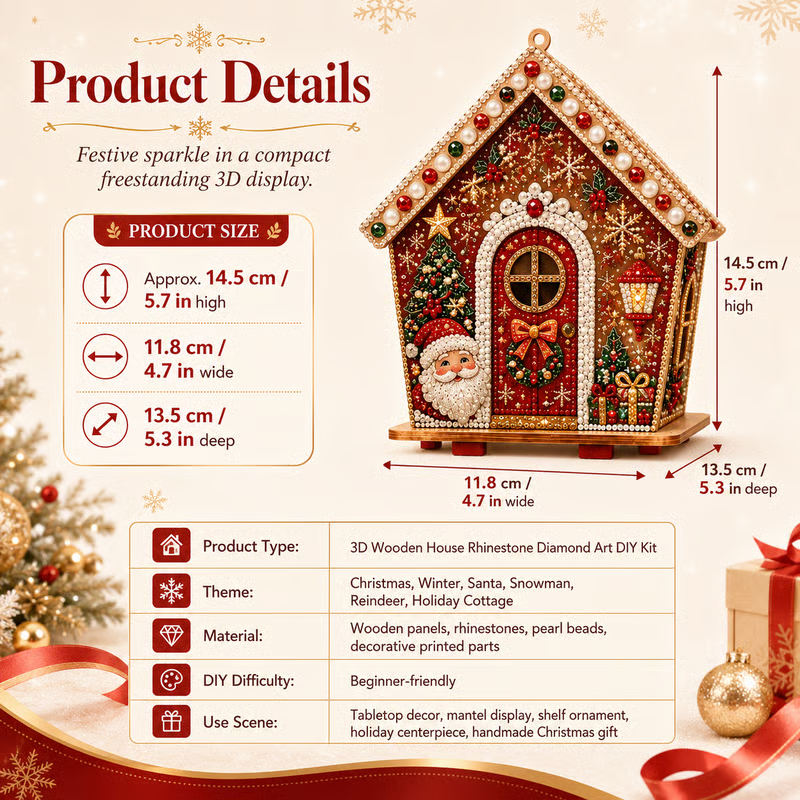 🔥LAST DAY 50% OFF - 🎄DIY Pearl Art - Christmas Collection