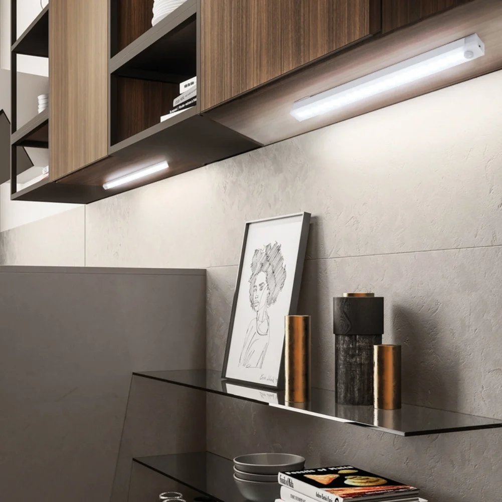 🔥Only $8.99 Last Day Promotion!💡Punch-free Smart Sensor Magnetic Rechargeable LED Lights