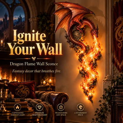 🔥Last Day 49% OFF -🐉 Trovehand  Wall Sconce – A Legendary Flame Awakens On Your Wall 🔥