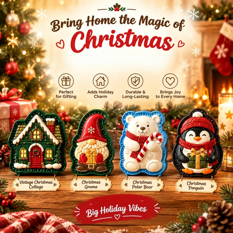 🎄16-Design Christmas Mini Pie Mold Collection 🥧