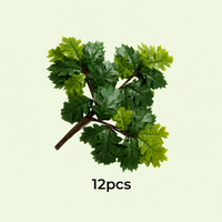 Artificial Leaves (Summer) — 12 Pcs (Stand Not Included)