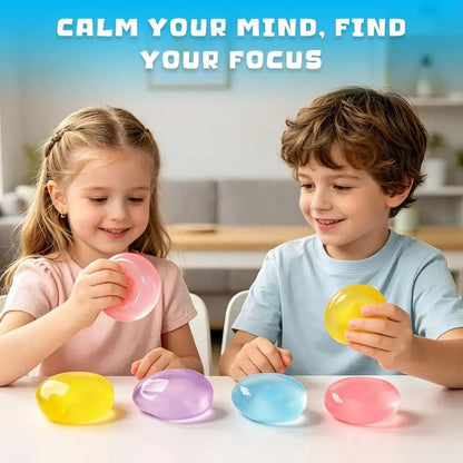Shape & Squeeze Coconut Oil Stress Ball – No-Rebound Fidget Toy