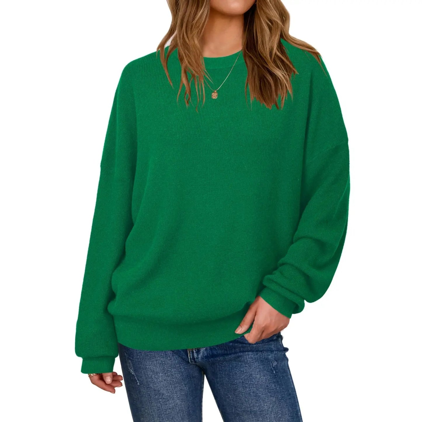 🎁Last Day Promotion 50%🔥Women's Wool Blend Oversized Sweaters Fashion Tops💗Buy 2 Free Shipping