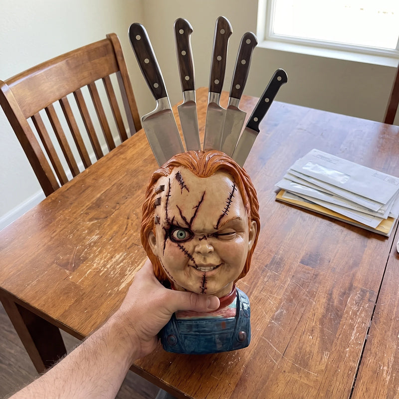 Customer photo of the knife holder