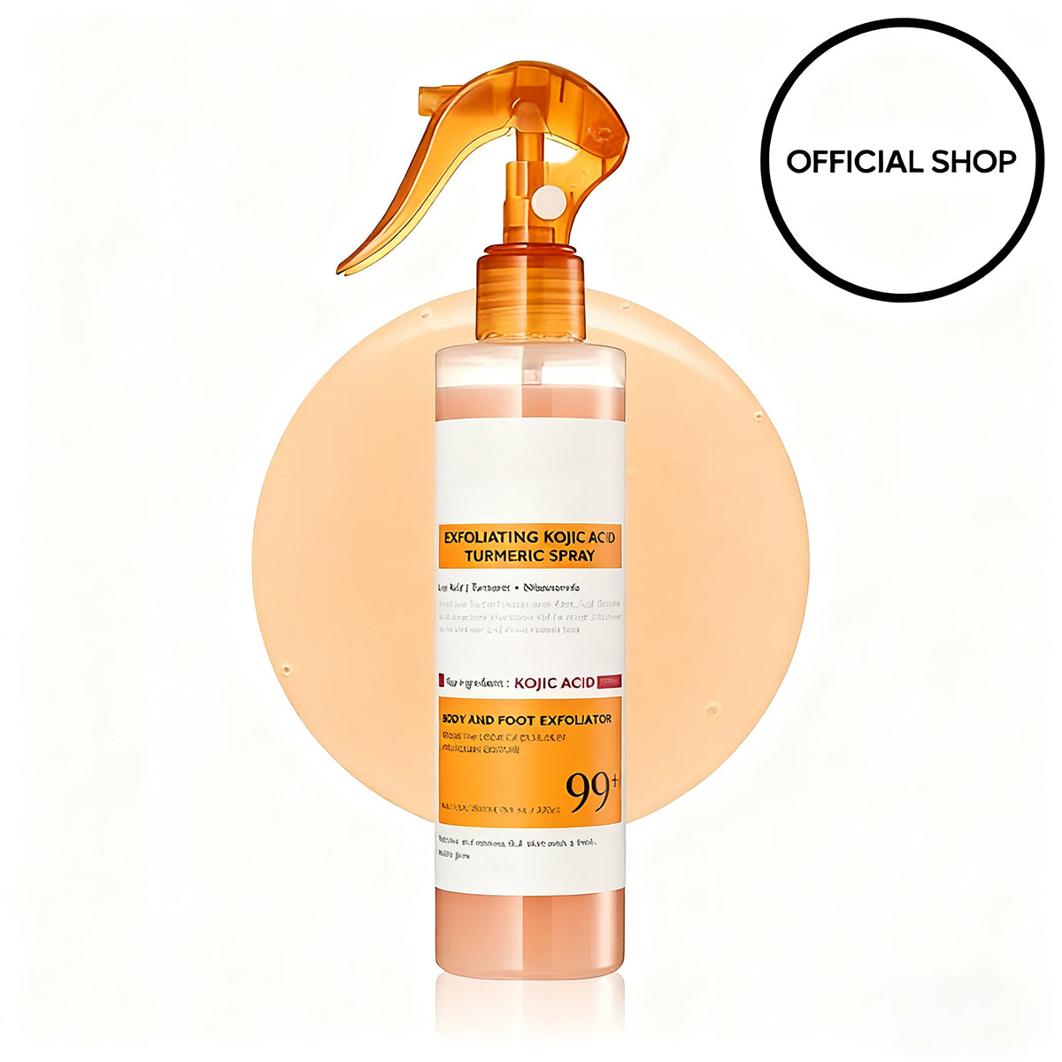 Tkhotpick Peel Shot - Kojic + Turmeric Body Peel Spray