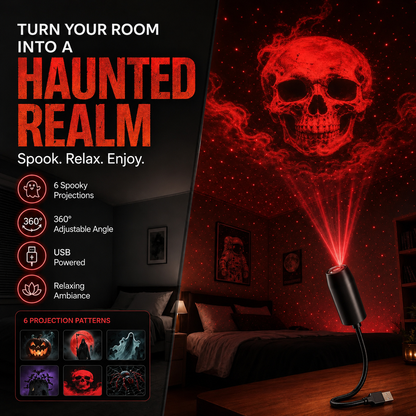 ✨Plug-&-Play HD Christmas Projector – 6 or 10 Festive Scenes