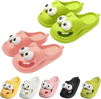 3D Big Eye Dog Tongue Kiss Slippers🤪