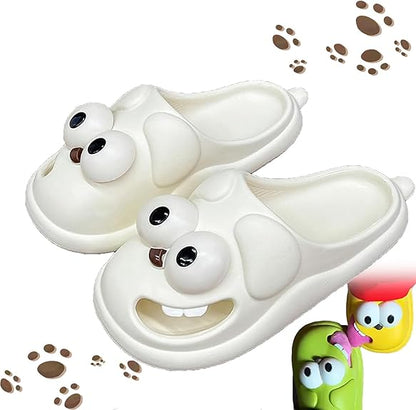 3D Big Eye Dog Tongue Kiss Slippers🤪