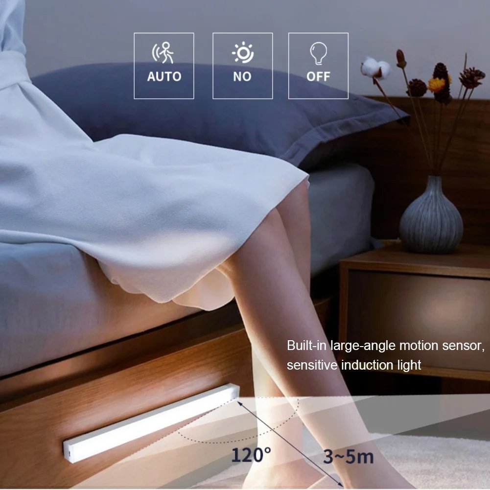 🔥Only $8.99 Last Day Promotion!💡Punch-free Smart Sensor Magnetic Rechargeable LED Lights