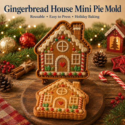 🔥🔥Only $12.99 Last Day Promotion!✨ 🎄16-Design Christmas Mini Pie Mold Collection 🥧