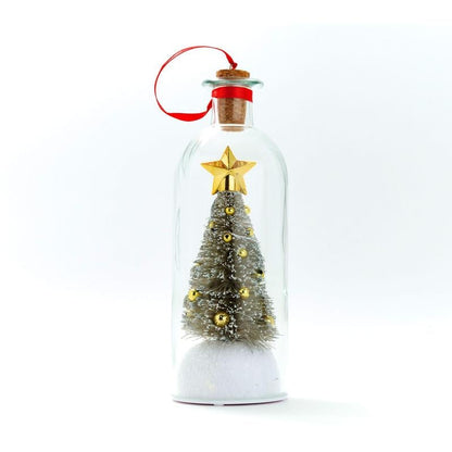🎁Last Day 49% OFF🔥Mr. Christmas  Christmas Tree Message In A Bottle