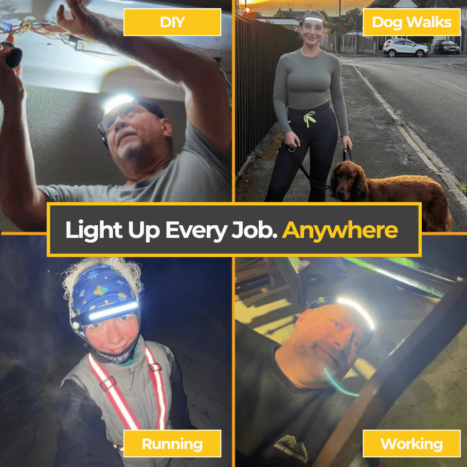 LumiLuxLight™ LED Headtorch