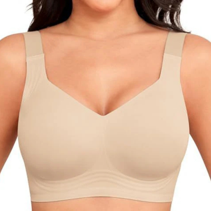 Seamless And Wireless Full Coverage Push Up Bra For Women
