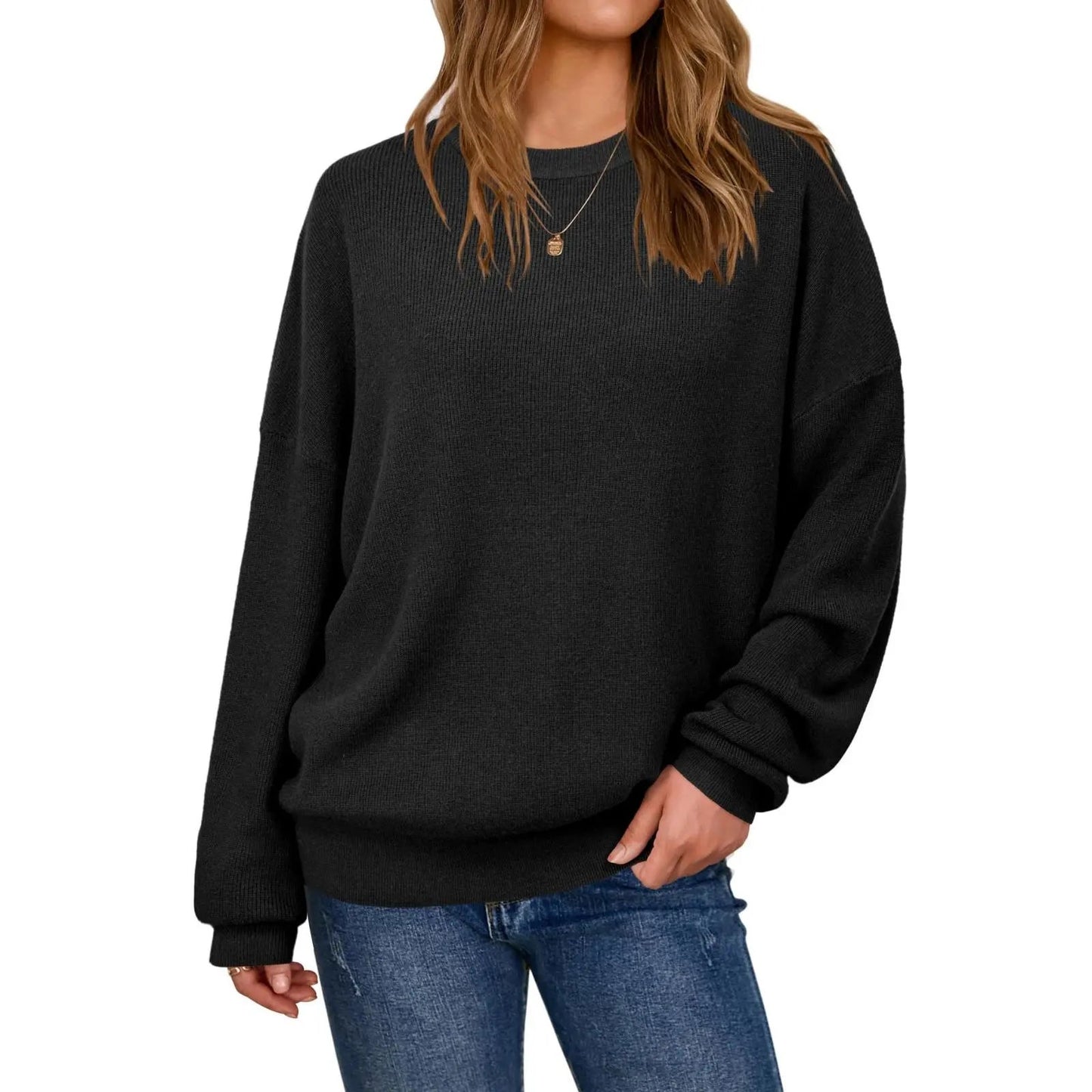 🎁Last Day Promotion 50%🔥Women's Wool Blend Oversized Sweaters Fashion Tops💗Buy 2 Free Shipping