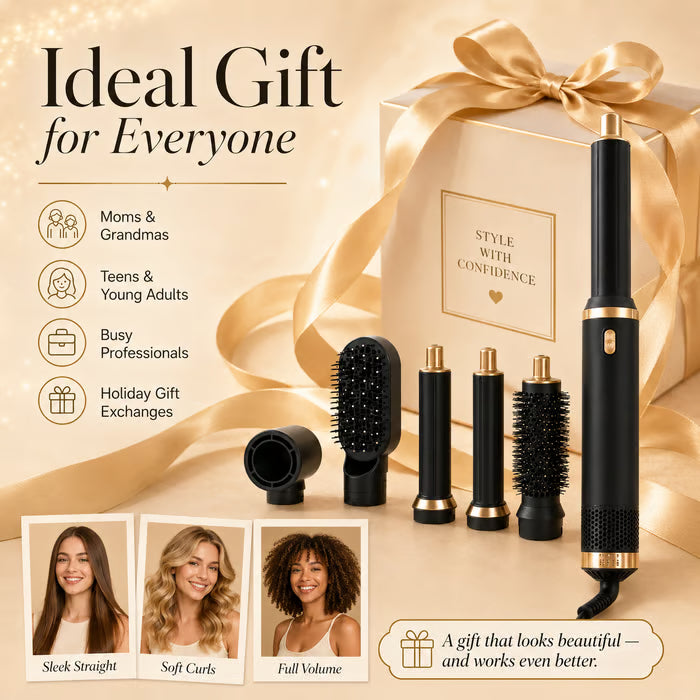 ✨ 5‑in‑1 Styling Blow‑Dry Brush – ALL Your Hair Needs in One Tool ⚡