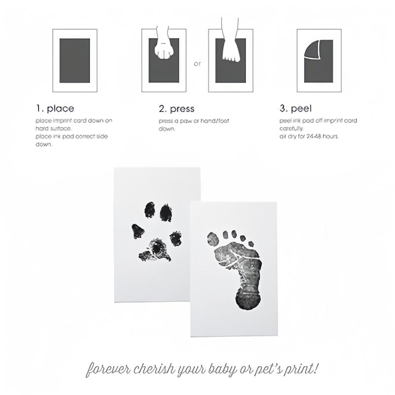 Forever Paw Print Memory Kit — Capture Their Tiny Paws Before They Grow Up