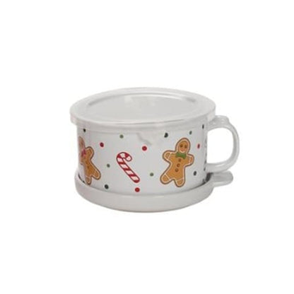 🎅Christmas Sale🎅25-oz Mug Meals w/ Lid-its