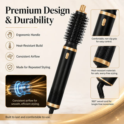 ✨ 5‑in‑1 Styling Blow‑Dry Brush – ALL Your Hair Needs in One Tool ⚡