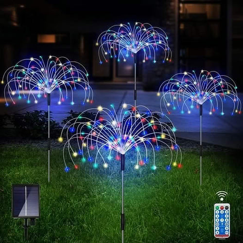 🔥LAST DAY 60% OFF - 🎁Waterproof Solar Garden Fireworks Lamp