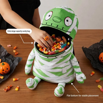 🎃🍬Musical Animated Mummy Children's Halloween Trick or Treat Bag