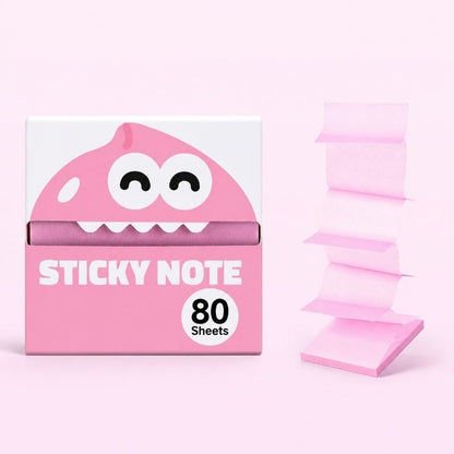 Cute Fruit Monster Pop-Up Sticky Notes